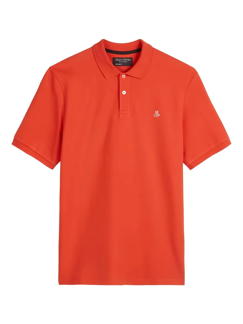 Marc O'Polo Poloshirt met geborduurd logo Rood