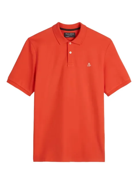 Marc O'Polo logo-embroidered polo shirt