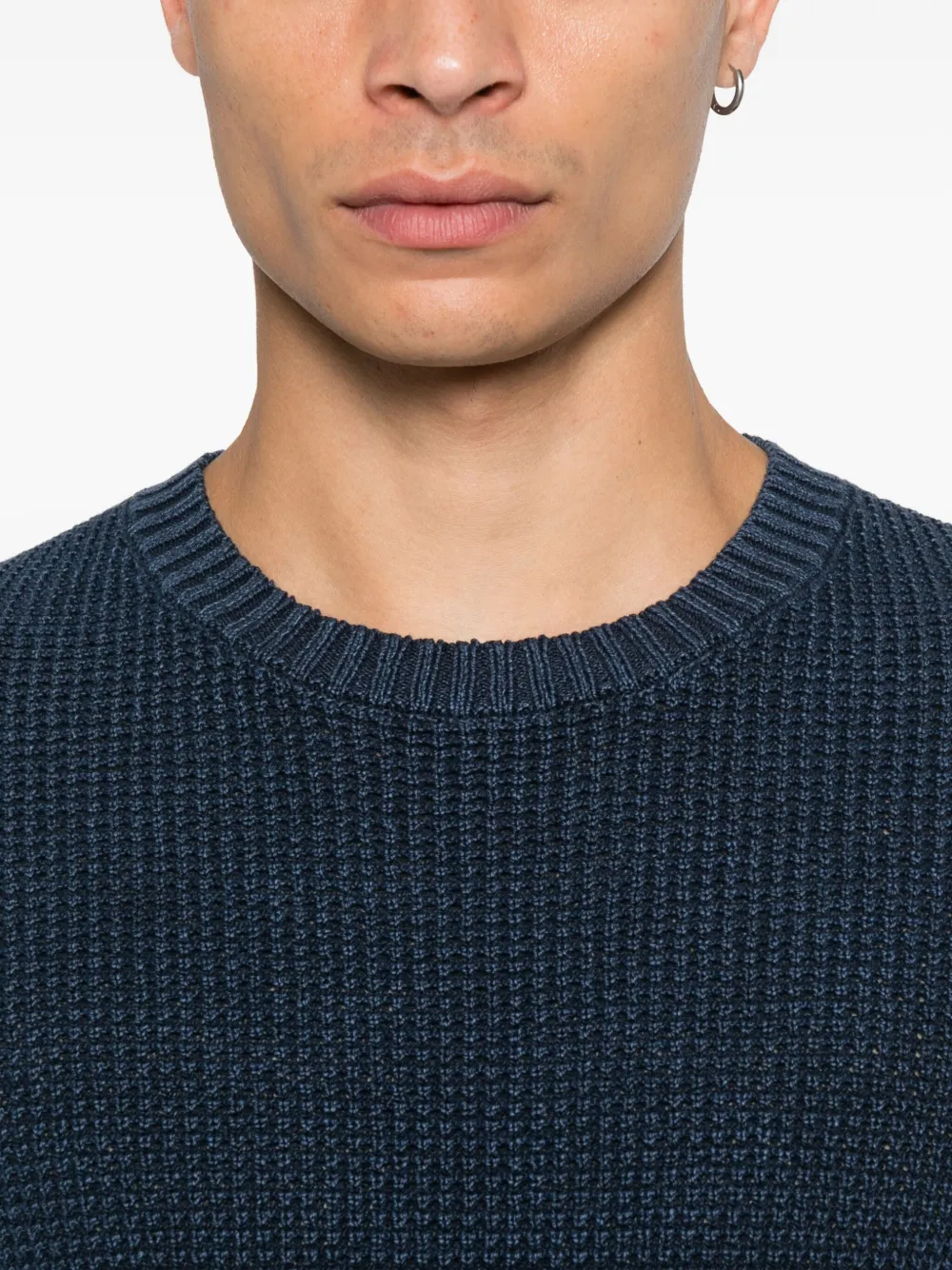 Marc O'Polo Trui met ronde hals Blauw