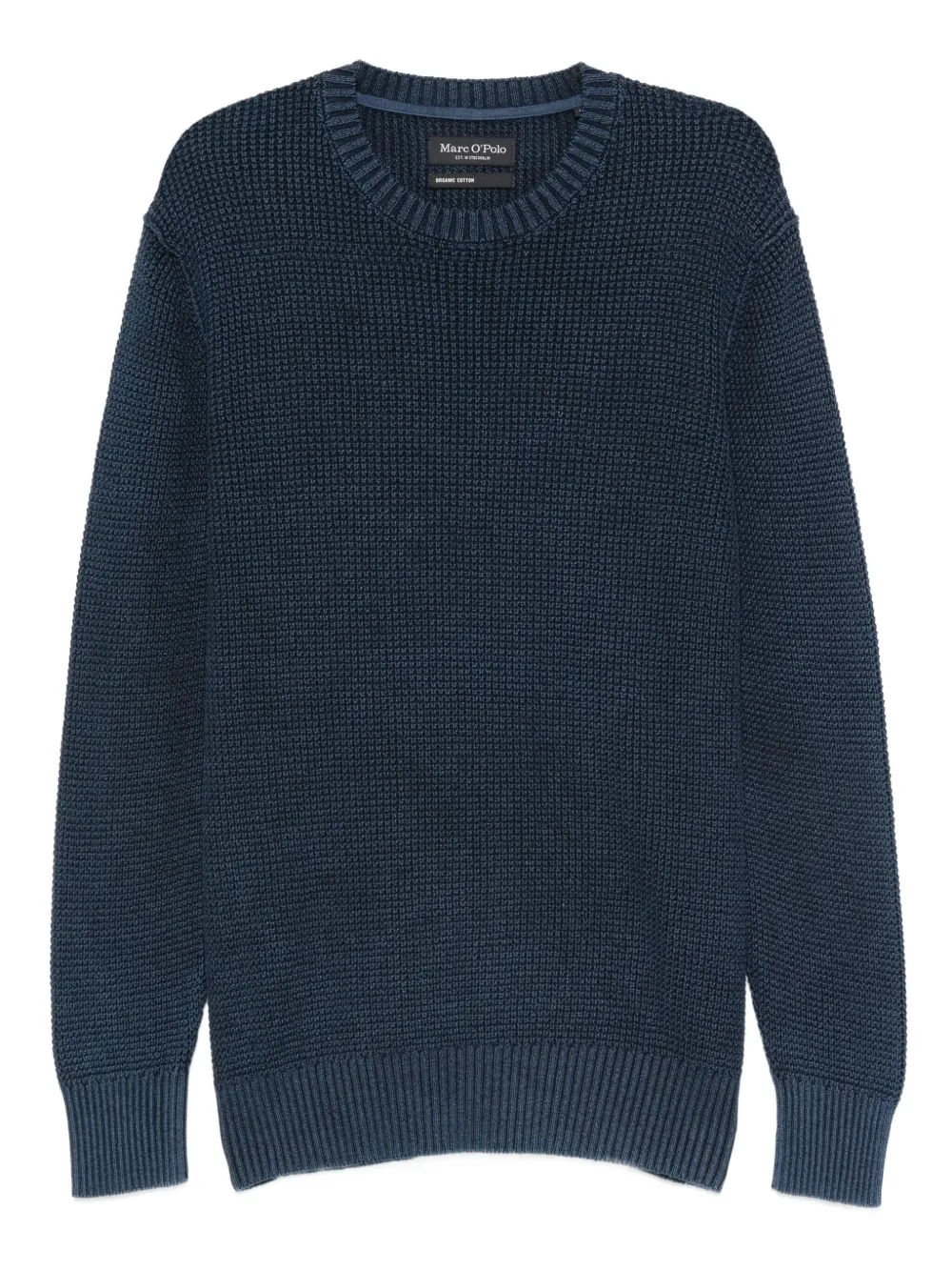Marc O'Polo Trui met ronde hals Blauw