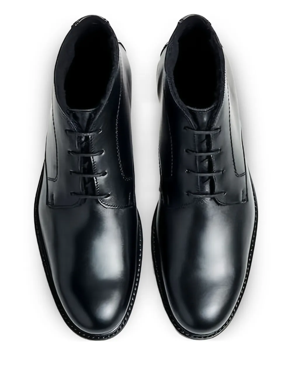Lloyd Delaware lace-up leather boots Black