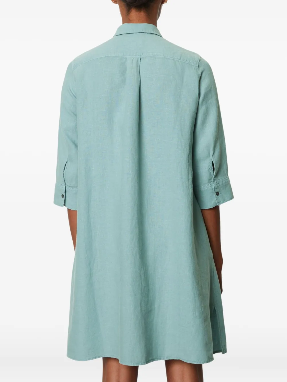 Marc O'Polo Mini-jurk met knopen Blauw