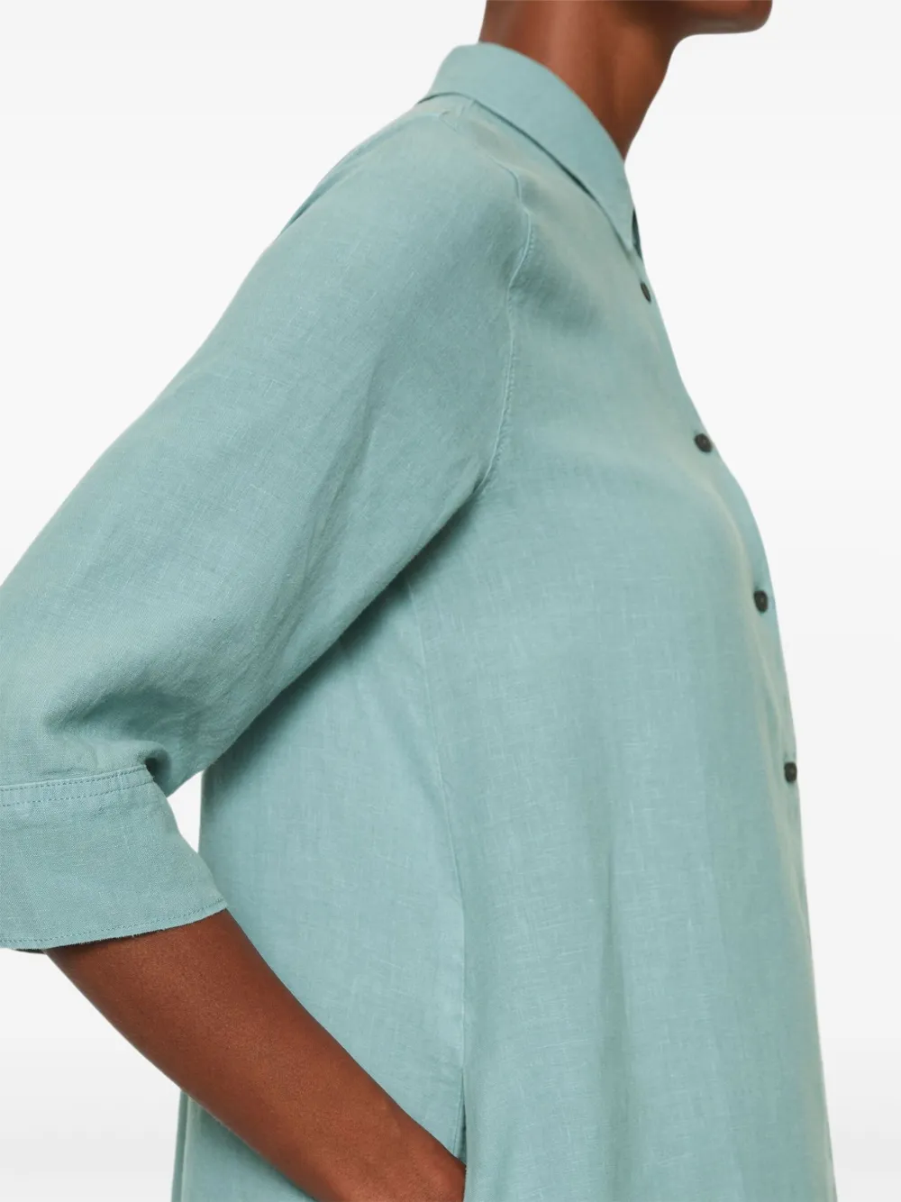Marc O'Polo Mini-jurk met knopen Blauw