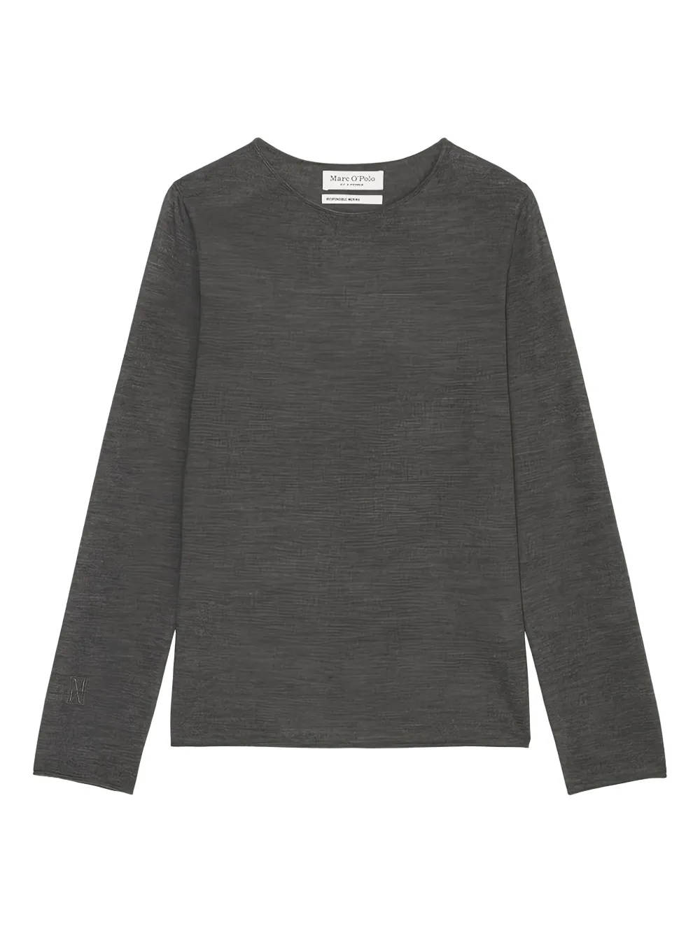 Marc O'Polo long-sleeve top | Grey | Image 1