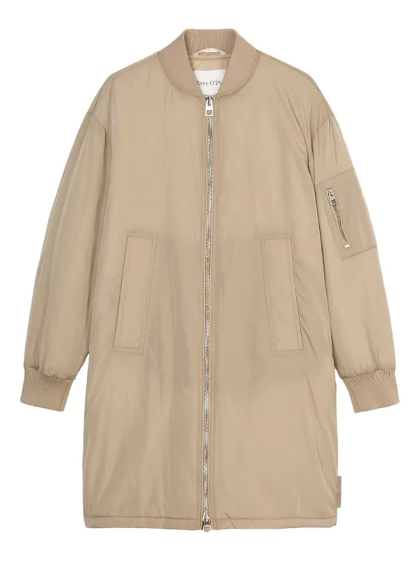 Marc O'Polo Klassische Bomberjacke Nude FARFETCH AT