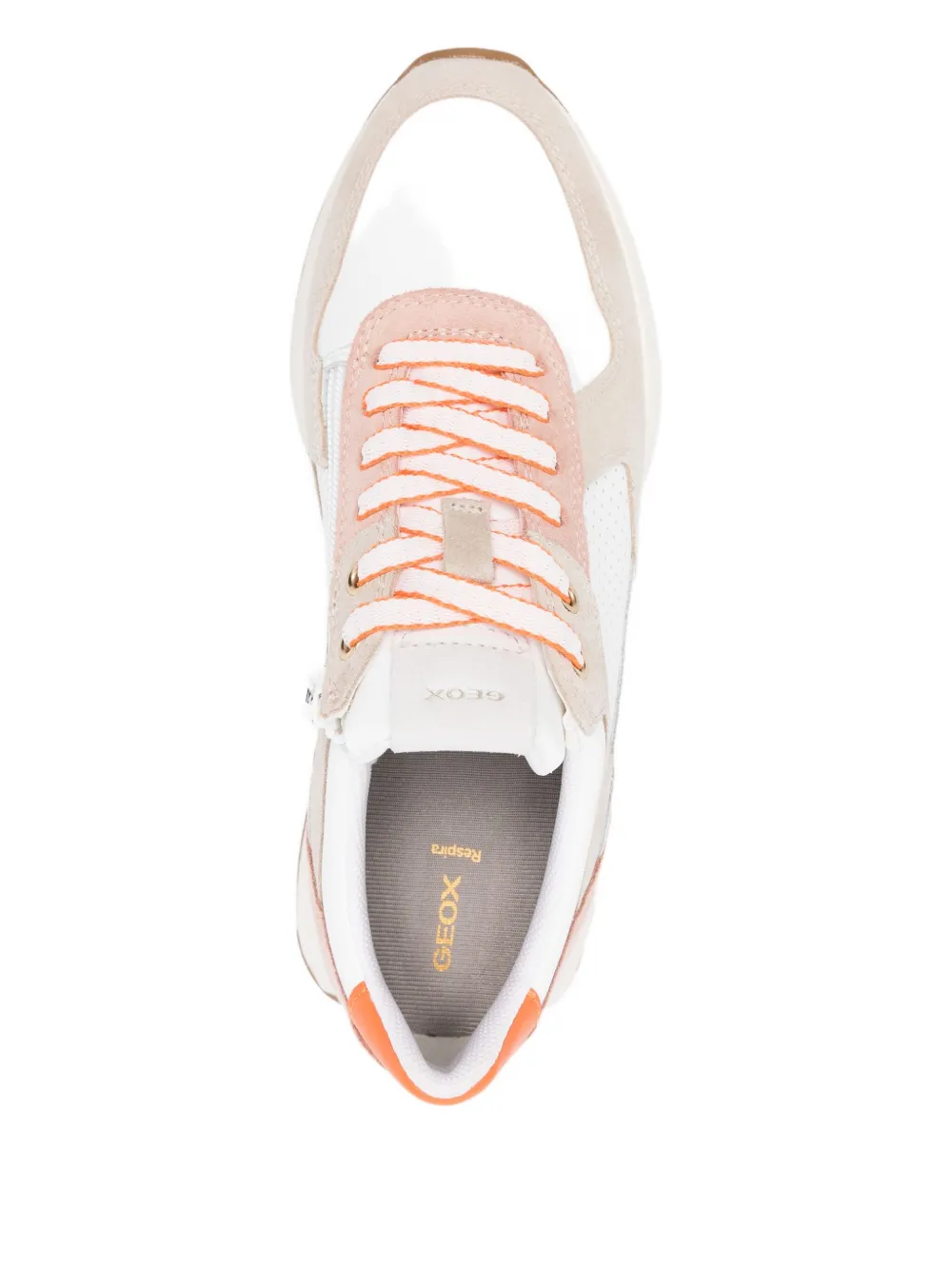 Geox Amabel panelled sneakers White