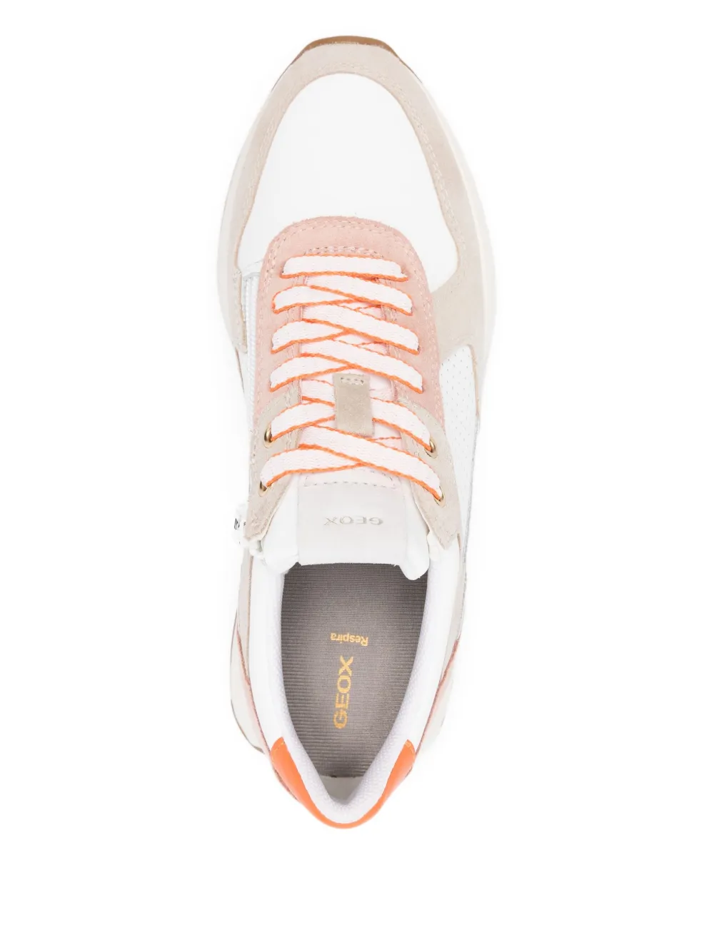 Geox Amabel panelled sneakers White