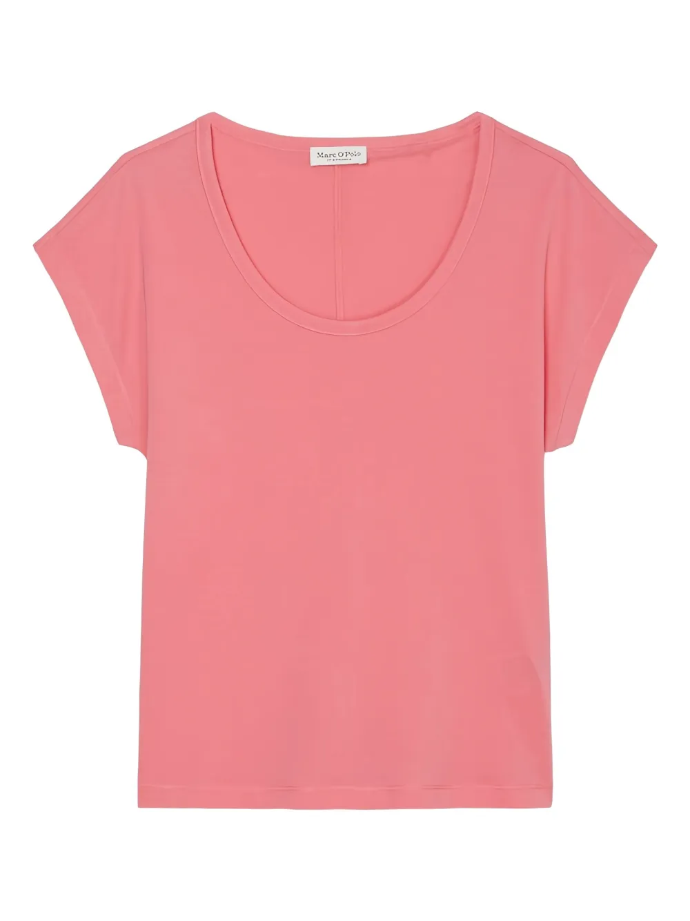 Marc O'Polo scoop-neck cap-sleeve top | Pink | Image 1