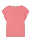 Marc O'Polo scoop-neck cap-sleeve top - Pink