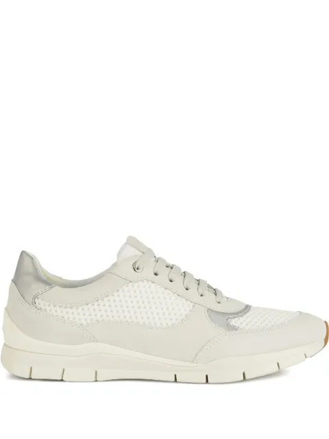 Geox Sukie mesh-panel suede sneakers
