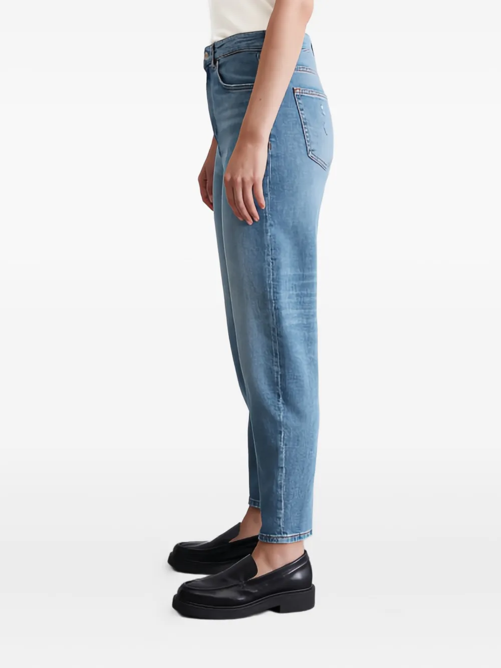 Marc O'Polo Jeans met logopatch Blauw