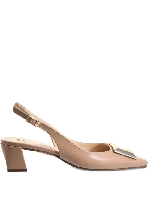Hogl Selma block-heel slingback pumps