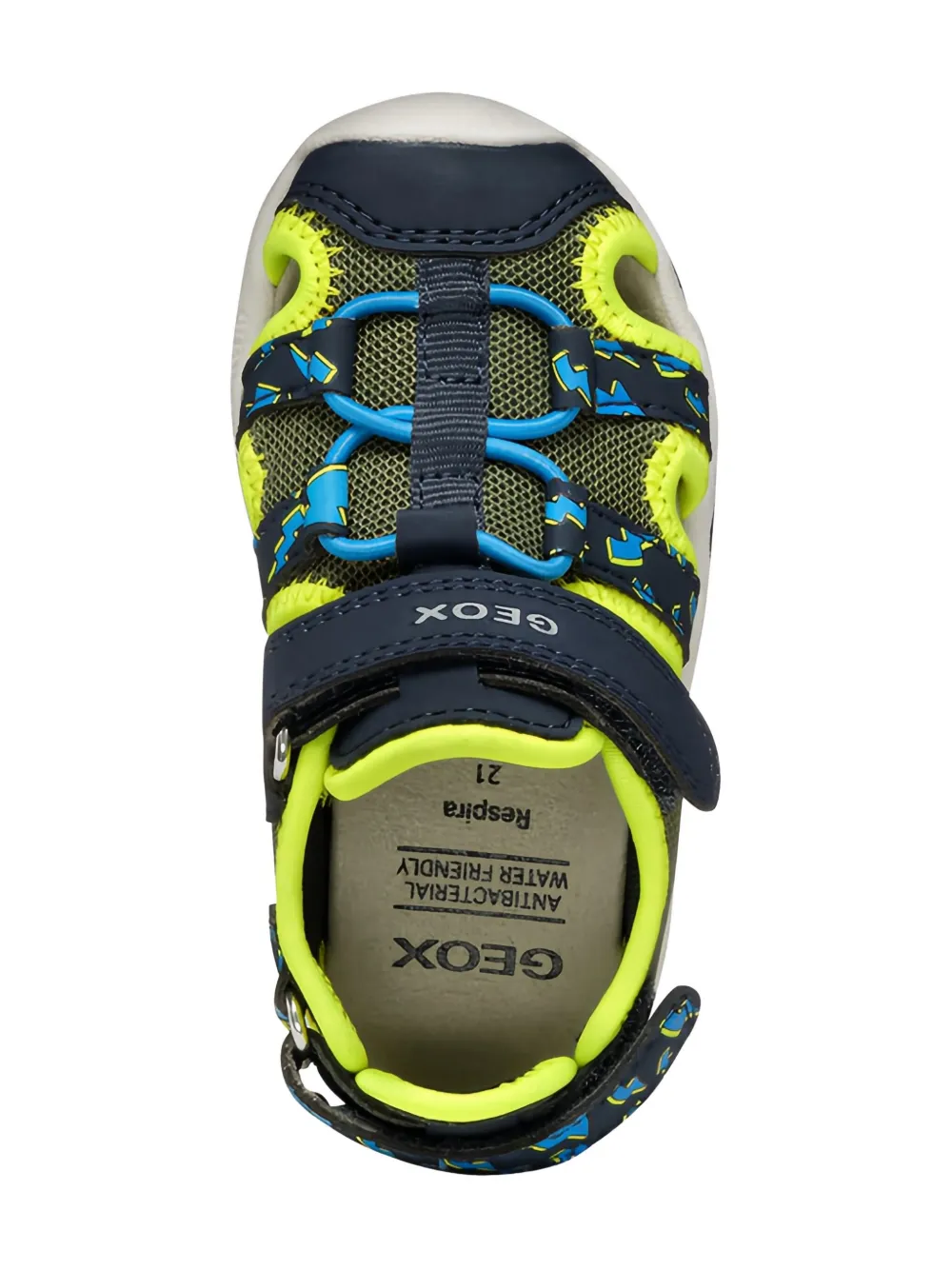Geox Kids Sandalen met mesh Groen