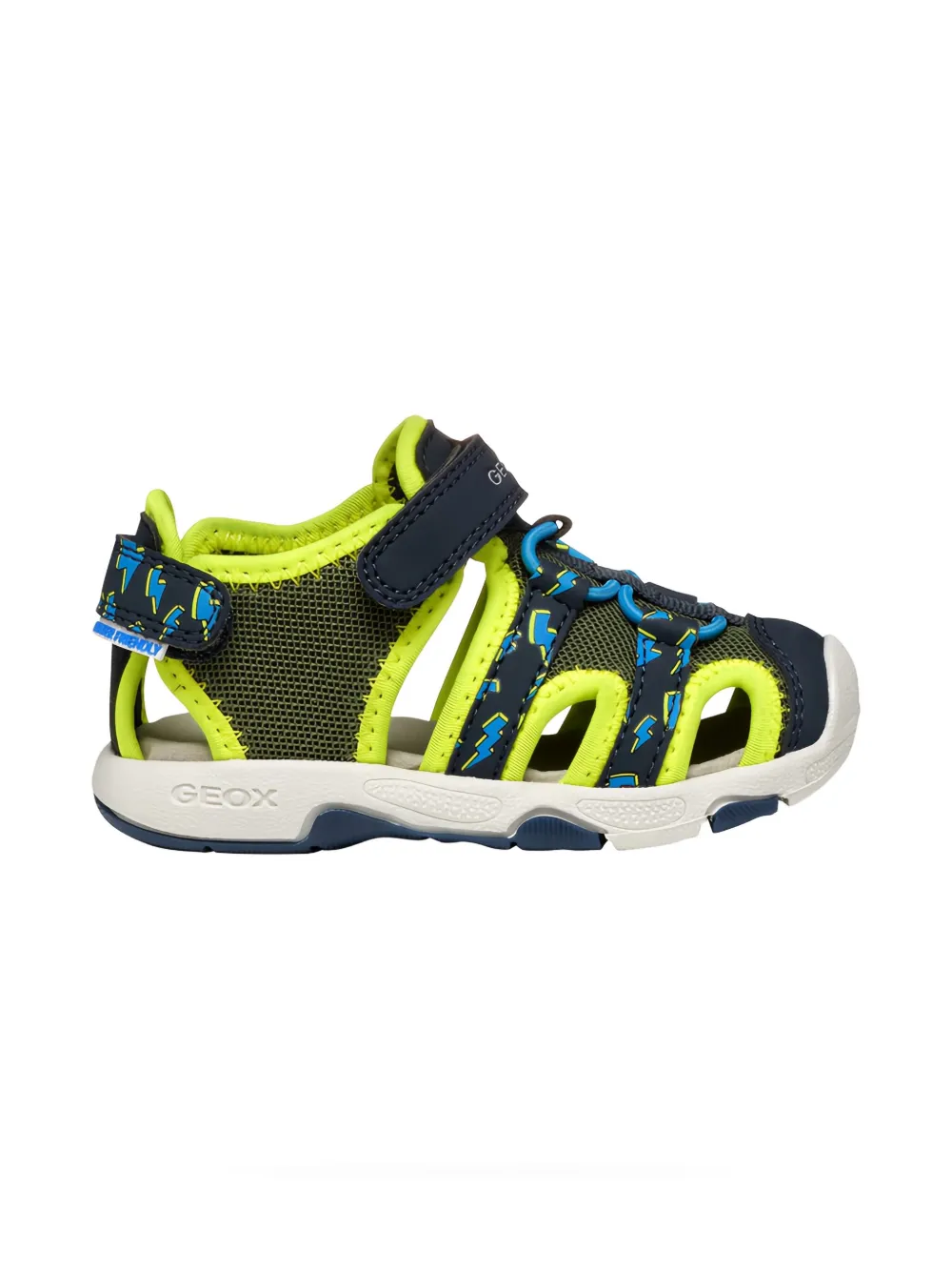 Geox Sandal Multy Toddler Boy Pistachio/navy In Multi
