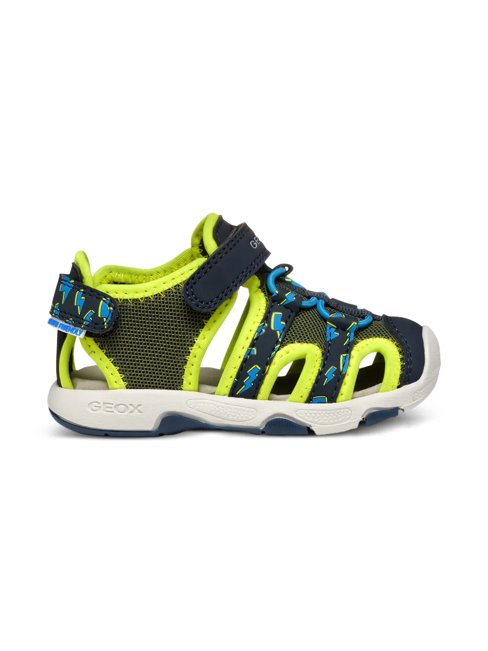 Geox Kids Sandalen met mesh Groen