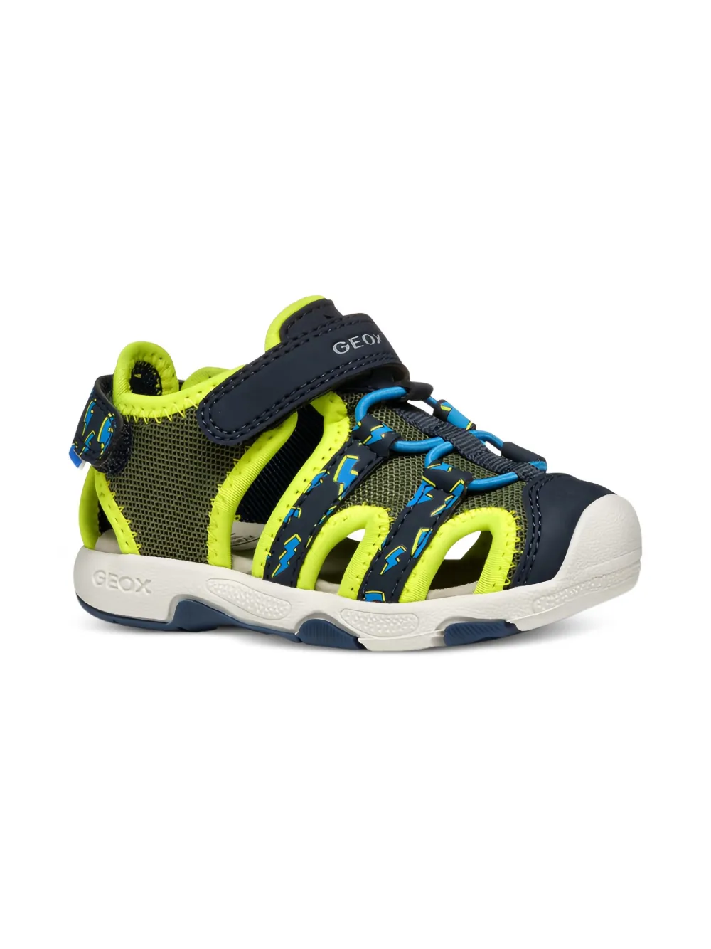 Geox Kids Sandalen met mesh Groen