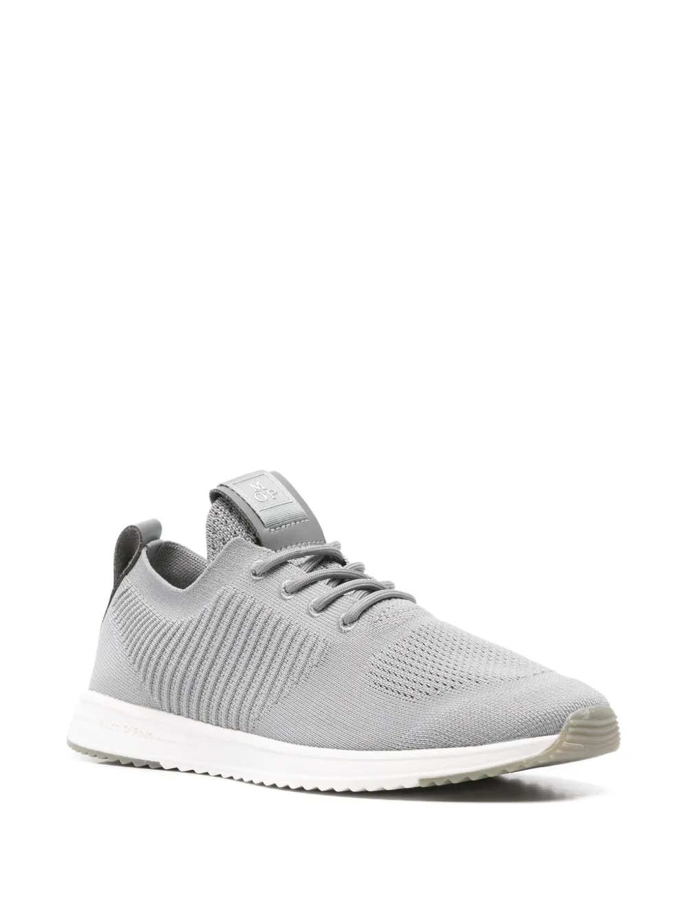 Marc O'Polo knit ribbed sneakers Grey