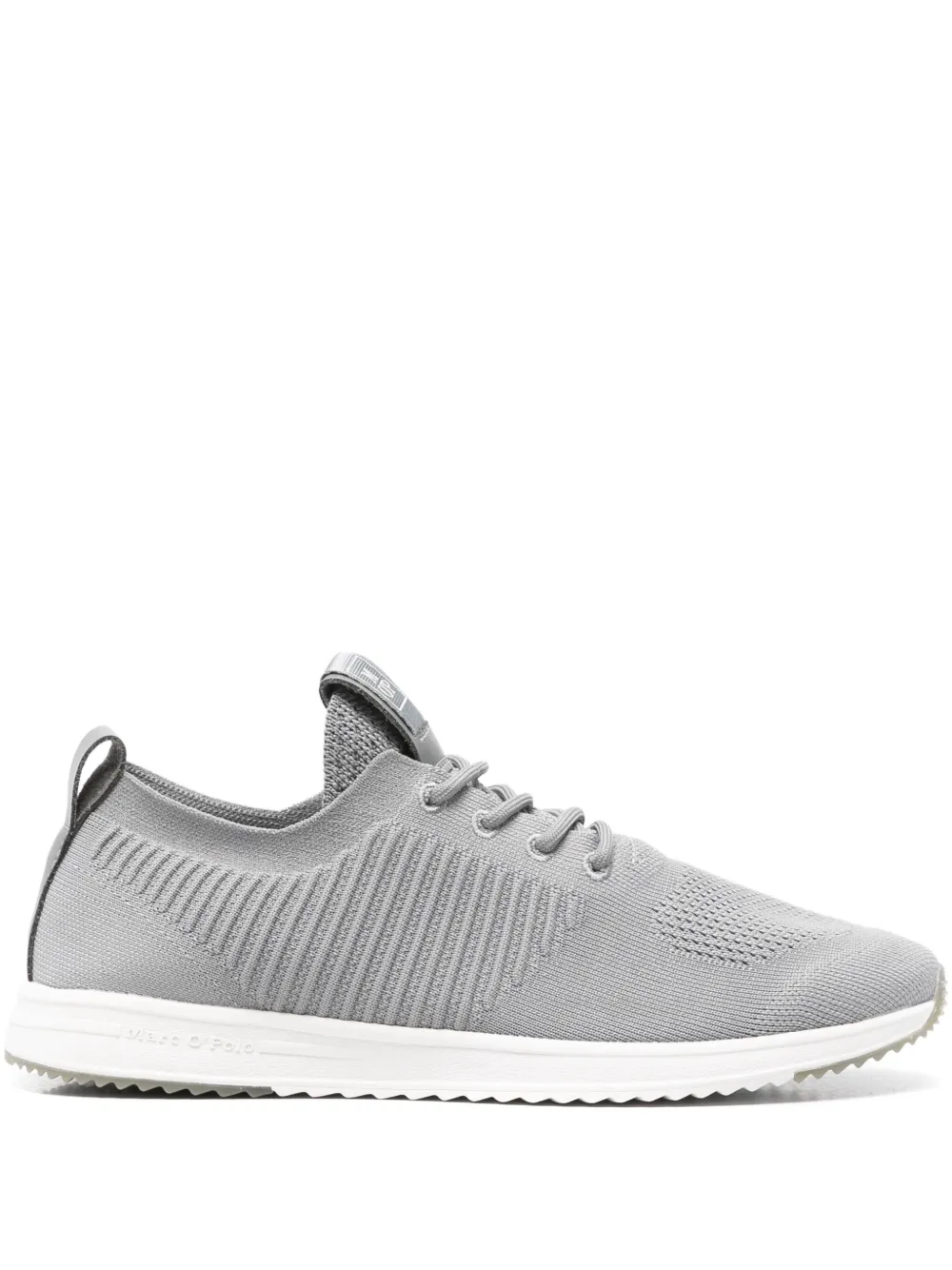 Marc O'Polo knit ribbed sneakers Grey