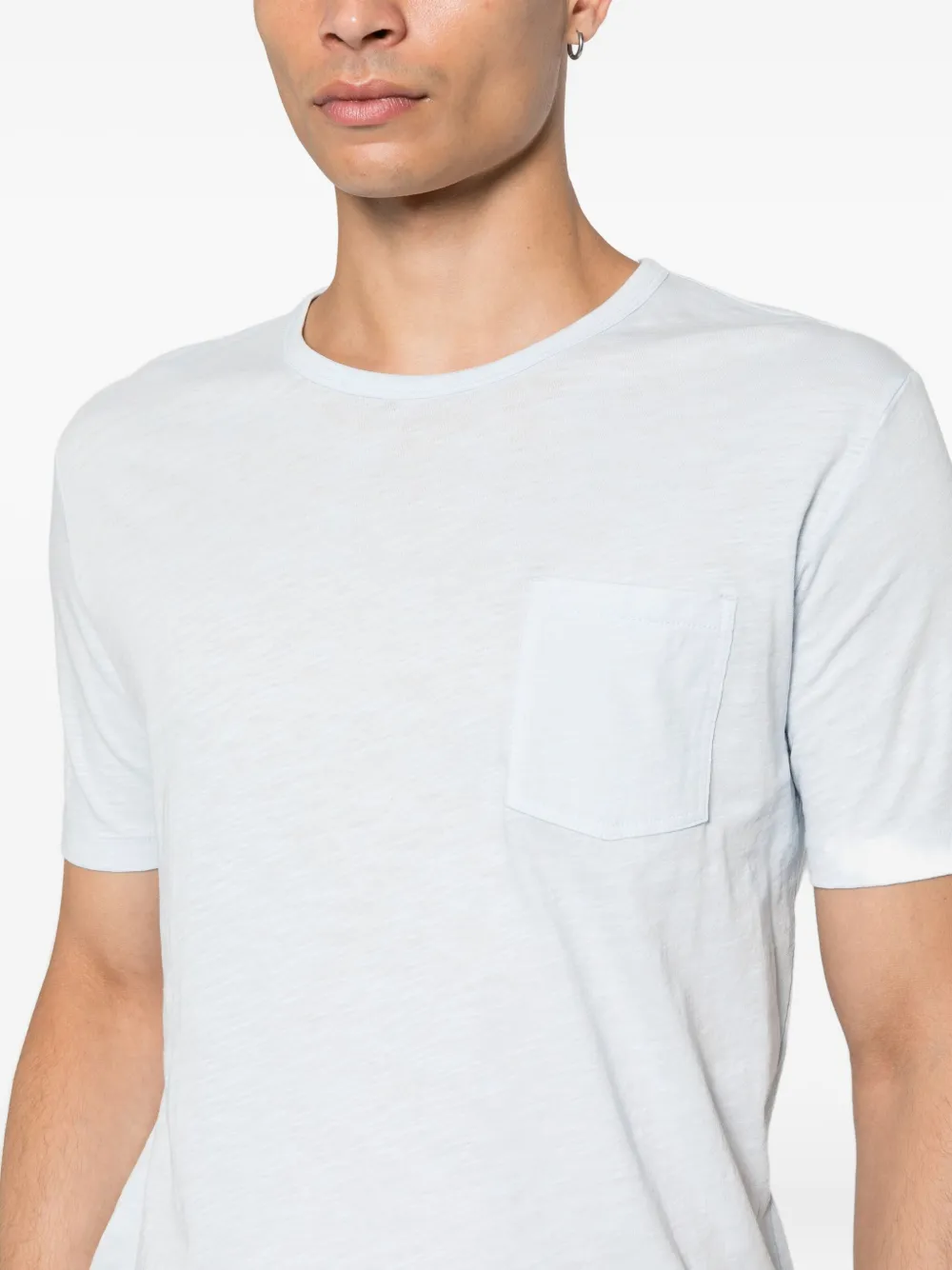 Marc O'polo Pocket Cotton T-shirt In Blue
