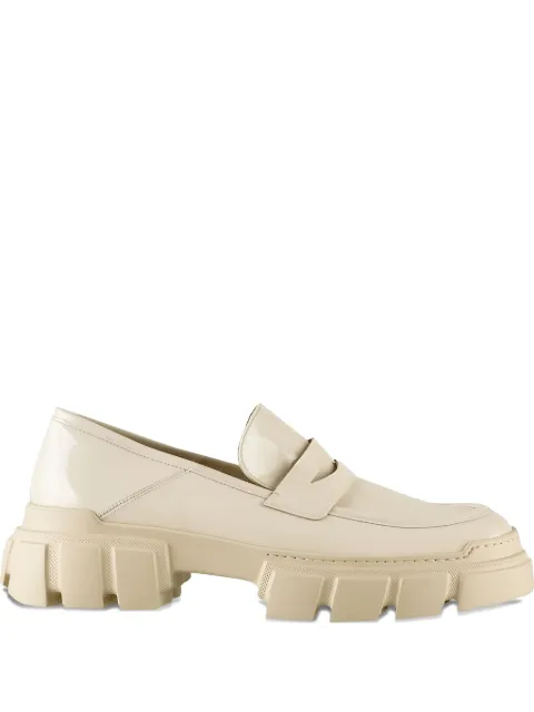 Hogl Vince chunky-sole leather loafers