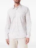 Marc O'Polo geometric-print long-sleeve shirt - White