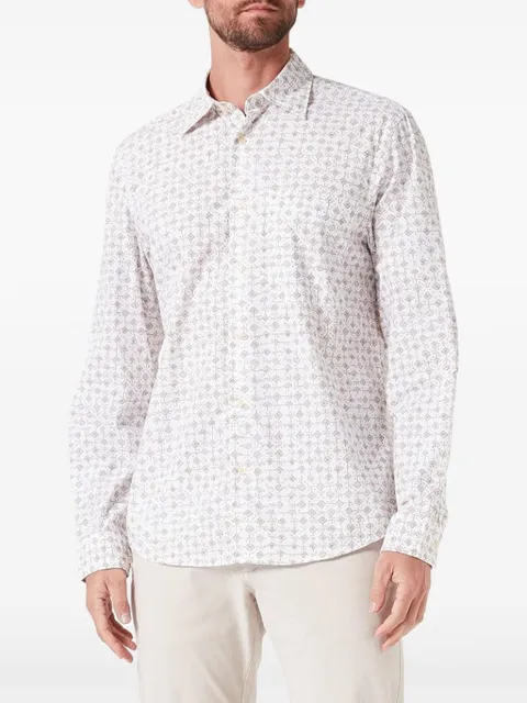 Marc O'Polo geometric-print long-sleeve shirt