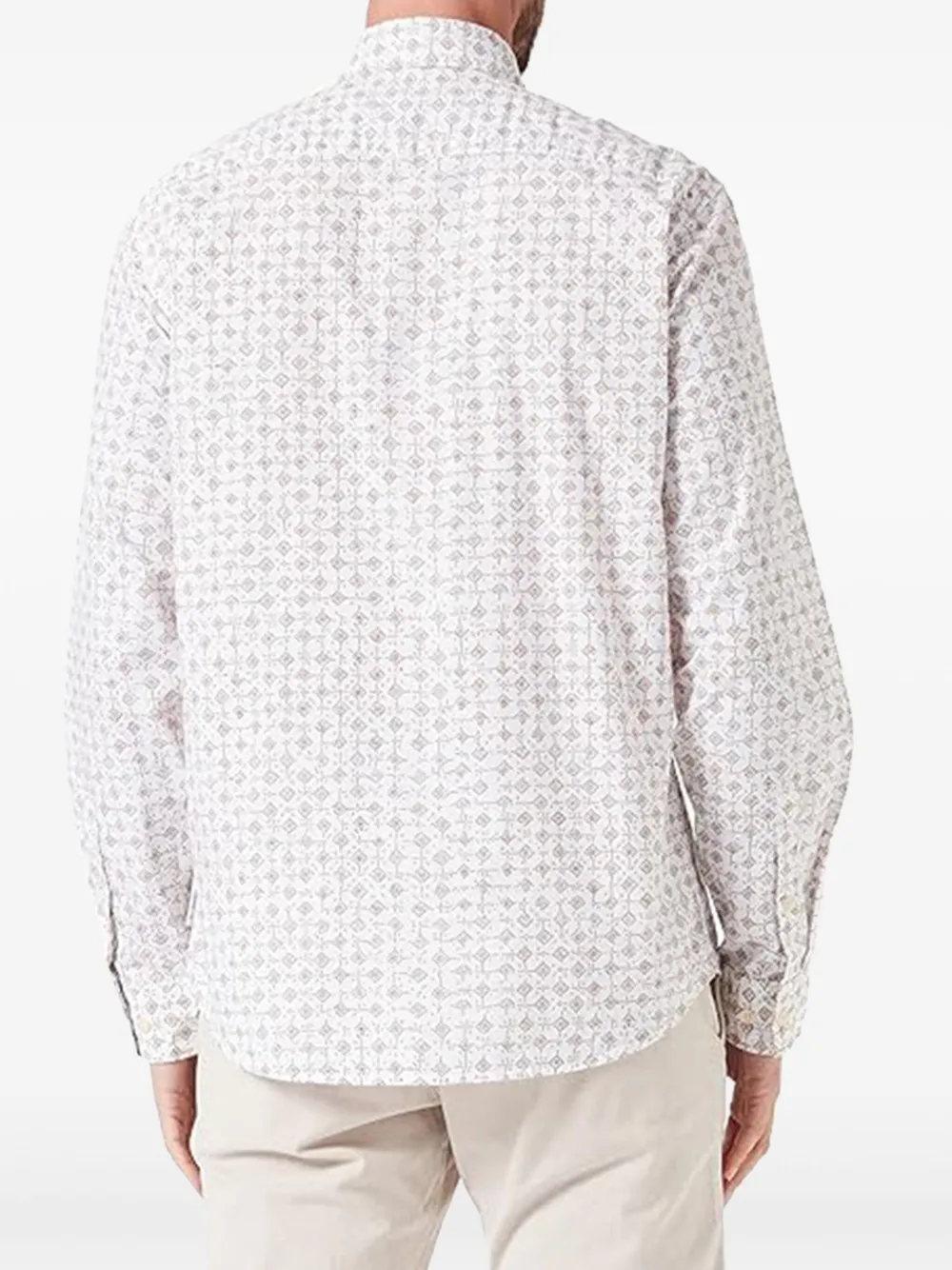 Marc O'Polo geometric-print long-sleeve shirt | Image 2