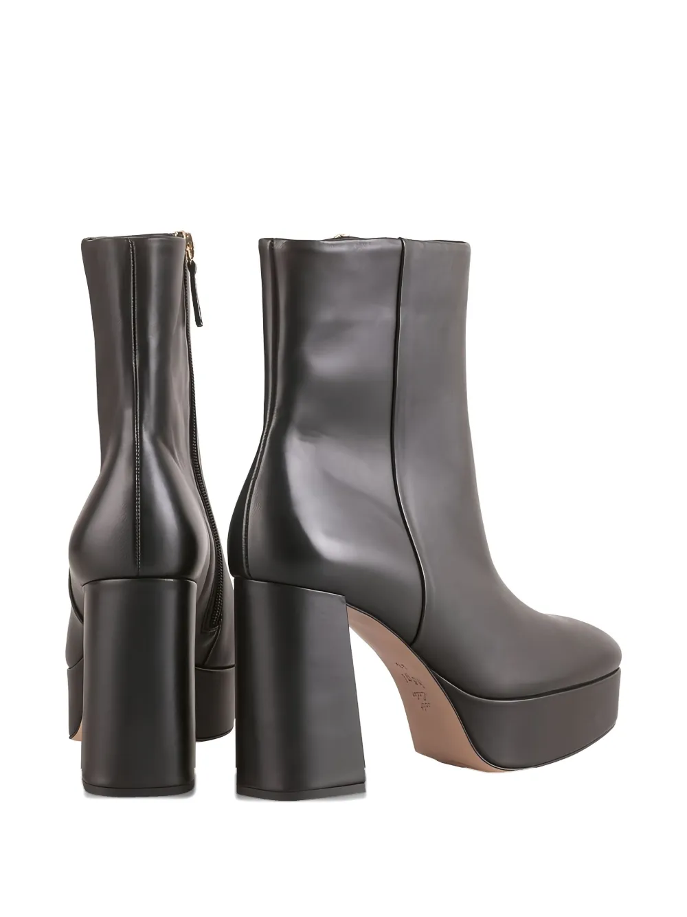 Hogl 70mm Nora Platform Ankle Boots