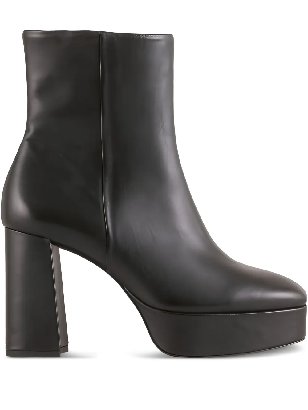 Hogl 70mm Nora platform ankle boots Black