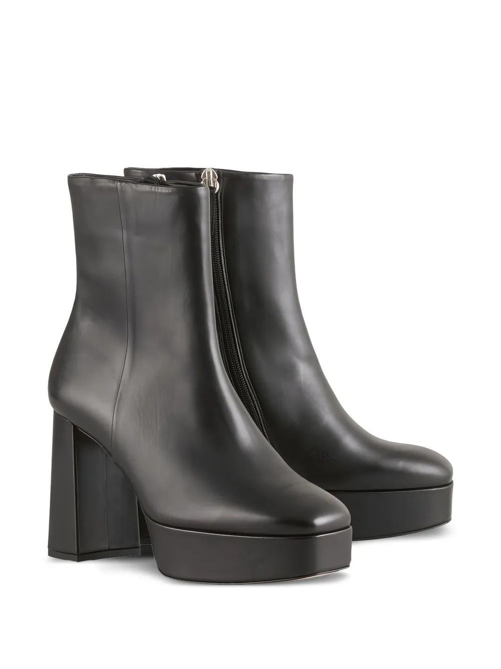 Hogl 70mm Nora platform ankle boots Black