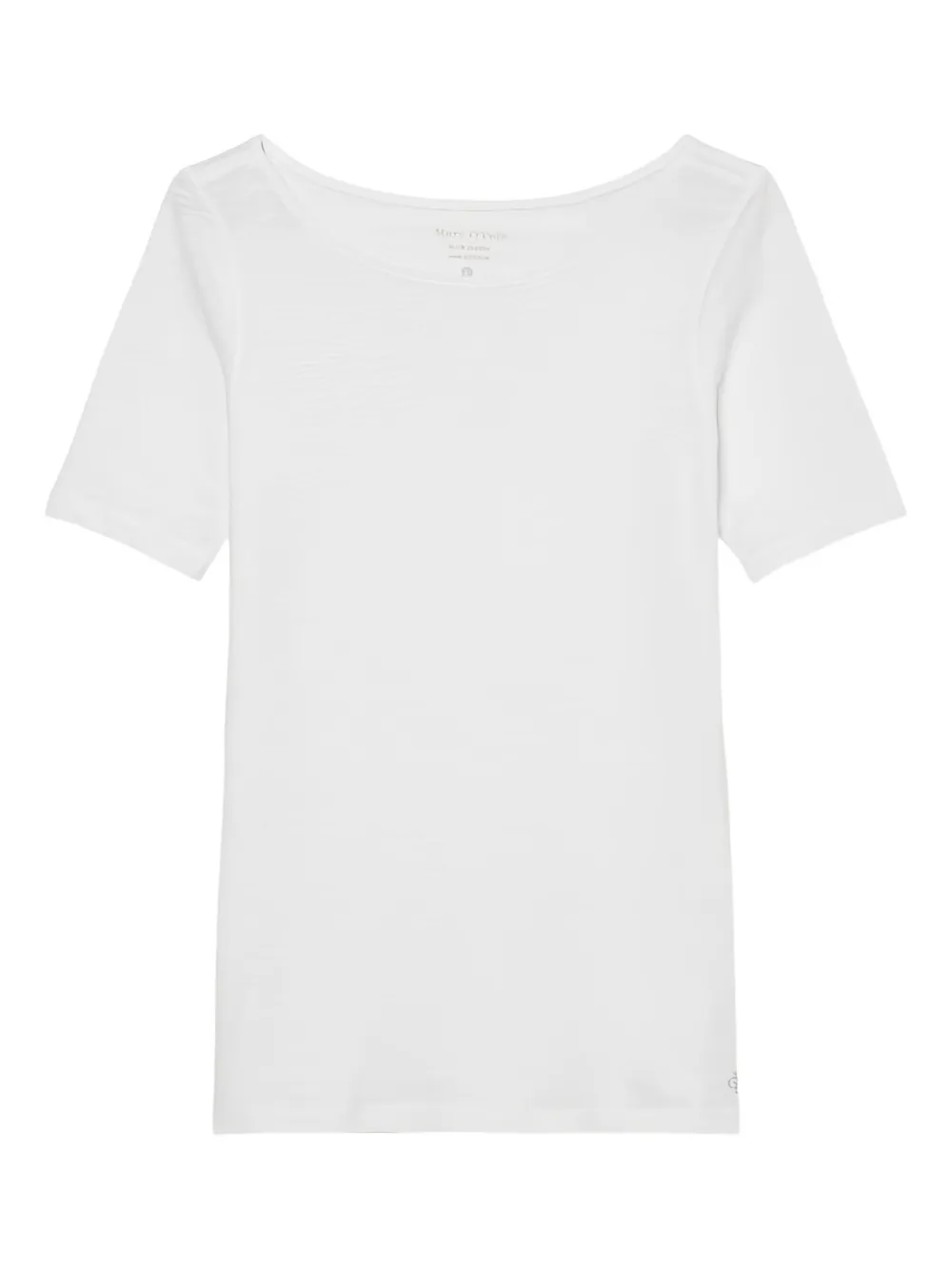 Marc O'Polo boat-neck short-sleeves top | White | Image 1