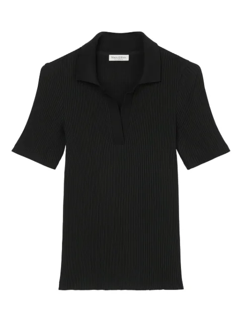 Marc O'Polo ribbed polo top