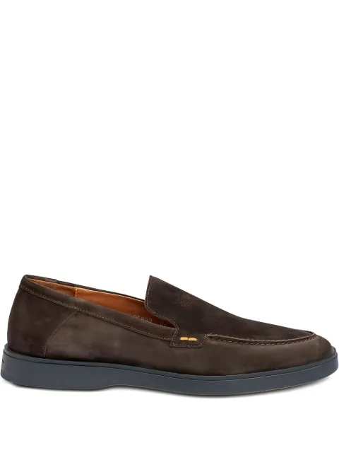 Lloyd Hutching suede slip-on loafers