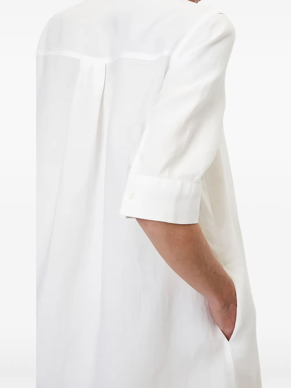 Marc O'polo Button-up Shirt Dress In White