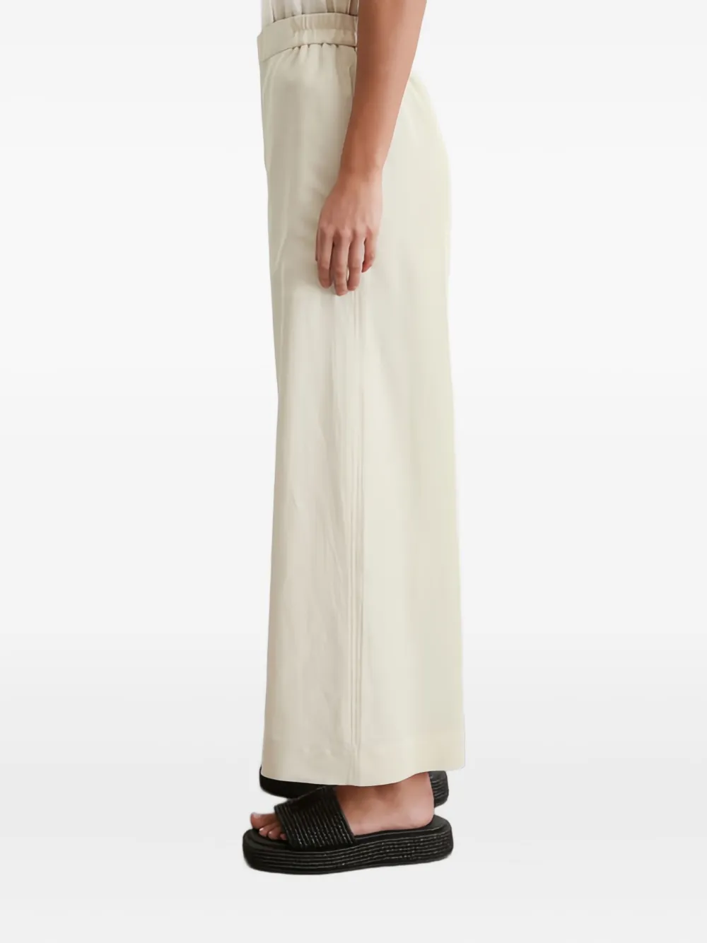Marc O'Polo High waist broek Beige