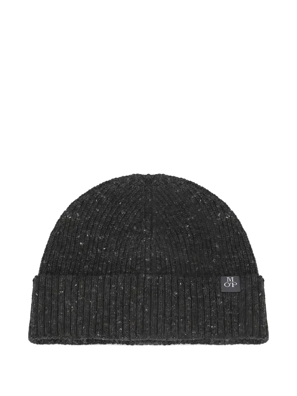 Marc O'Polo Ribbed Knit Beanie Grey FARFETCH JO