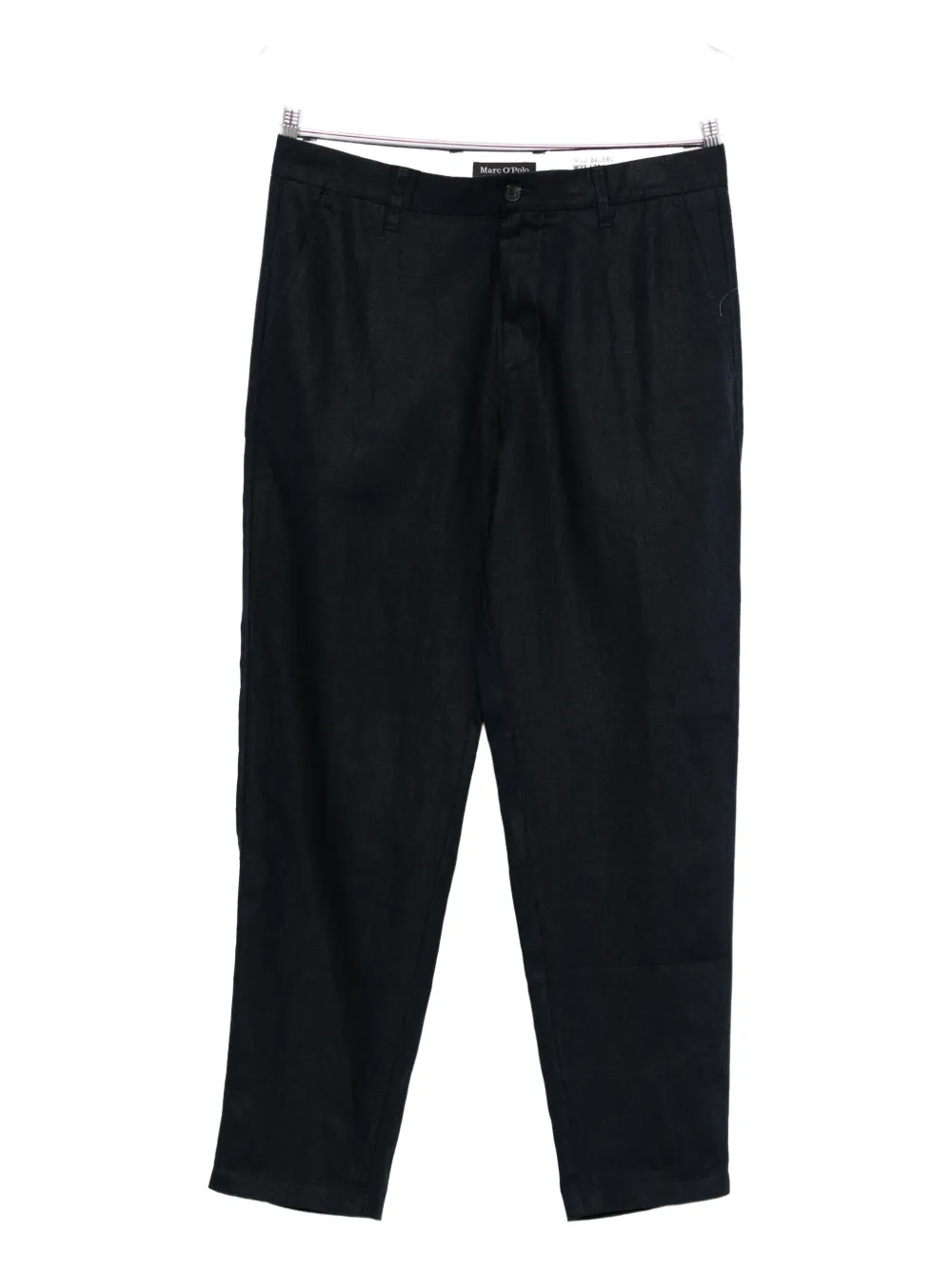 Marc O'polo Linen Trousers In Black