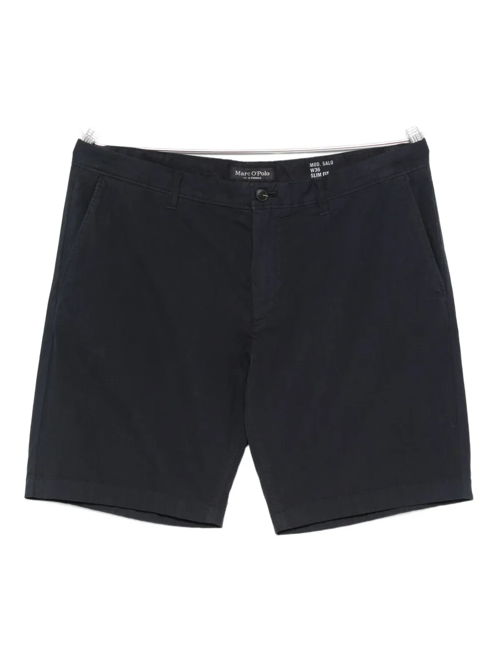 Marc O'polo Chino Slim-fit Shorts In Black
