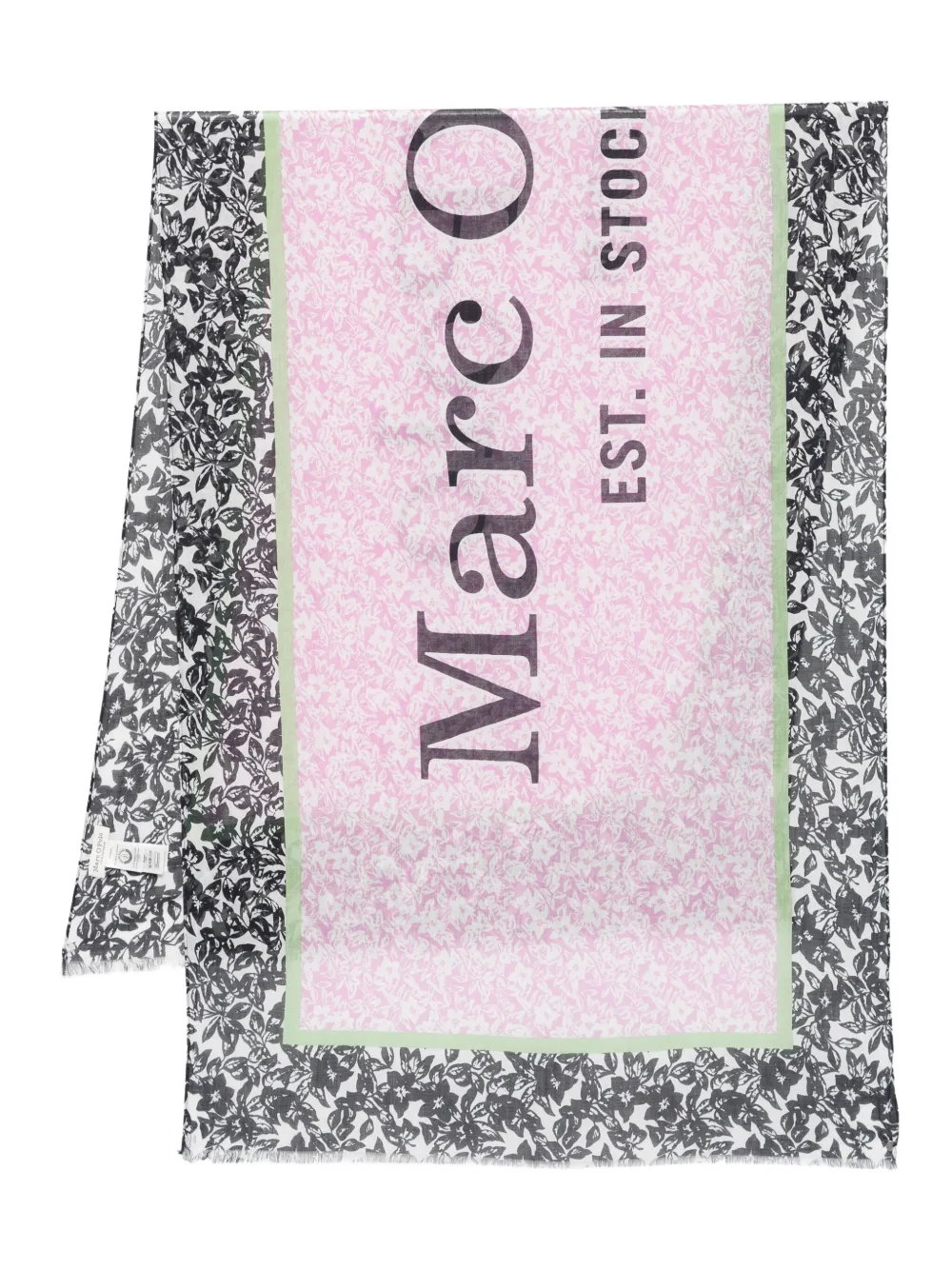 Marc O'Polo floral-print scarf | Pink | Image 1