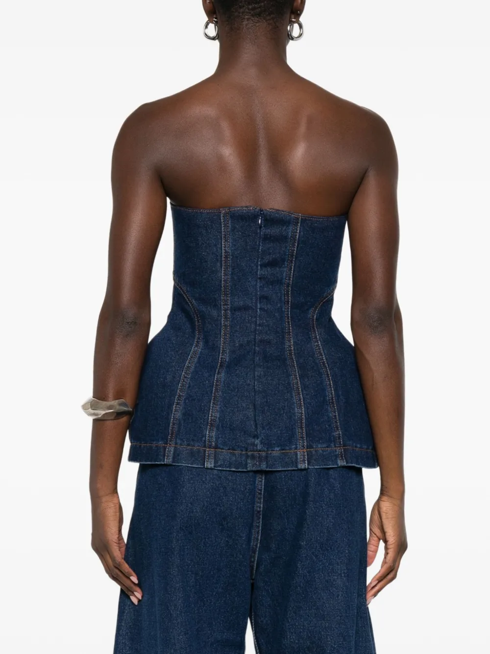 Denim Corset