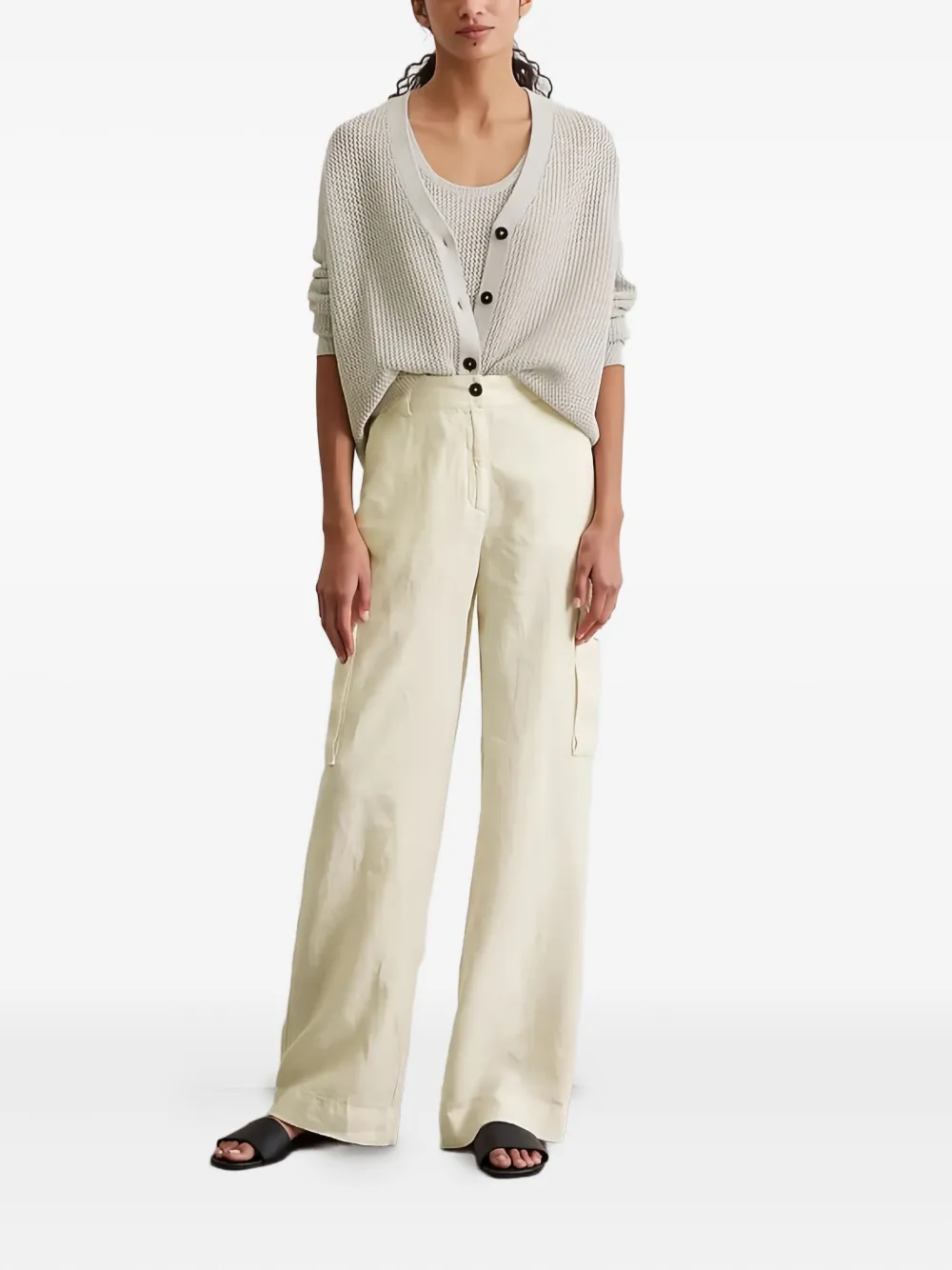 Marc O'Polo ribbed-knit button-down cardigan | Cardigans | Image 2