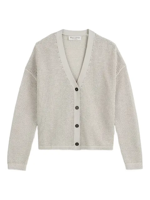 Marc O'Polo ribbed-knit button-down cardigan