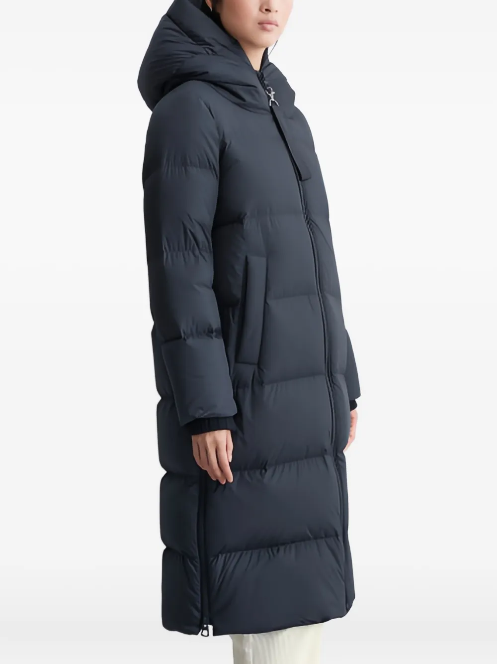 Marc O'Polo Donsjas met capuchon Blauw