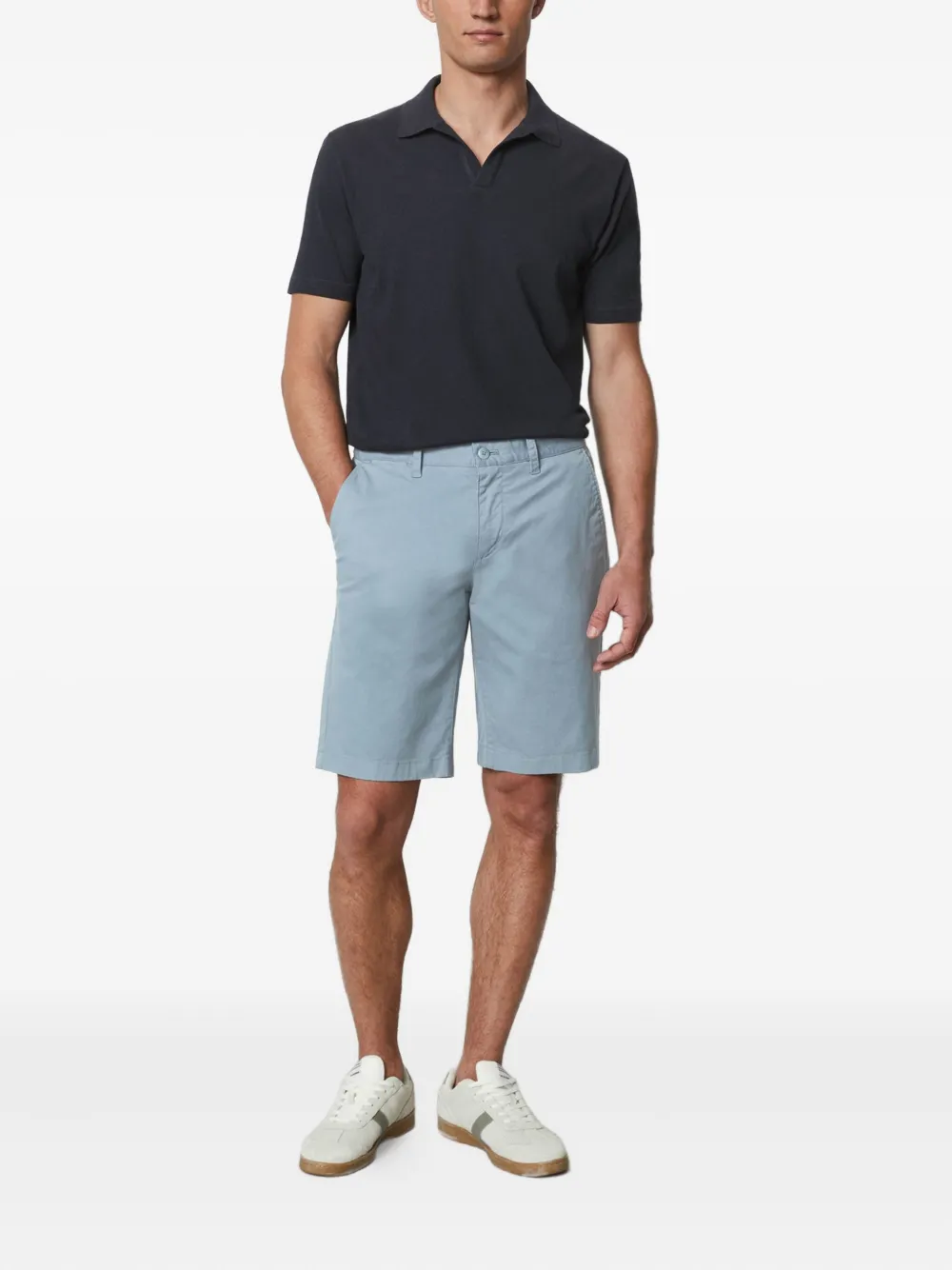 Marc O'Polo tailored chino shorts | Khaki Shorts | Image 2