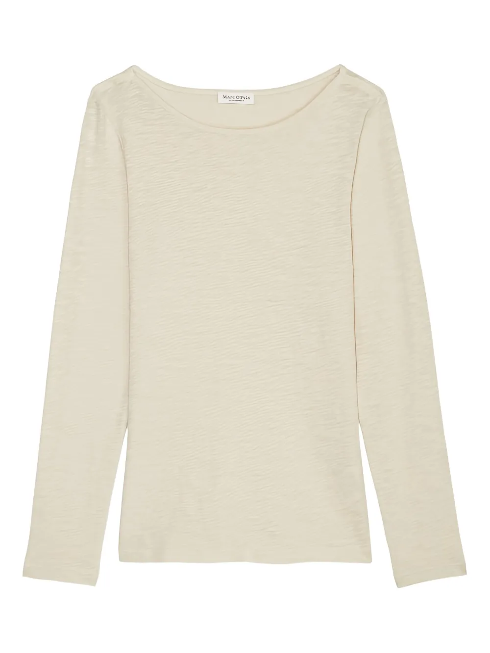 Marc O'Polo boat-neck long-sleeve top | Neutrals | Image 1