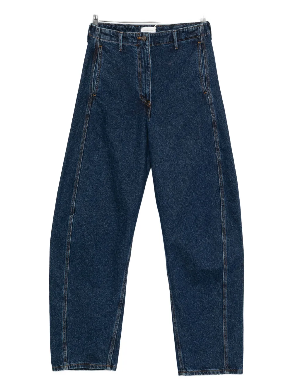 Magda Butrym seam-detail wide-leg jeans - Blu