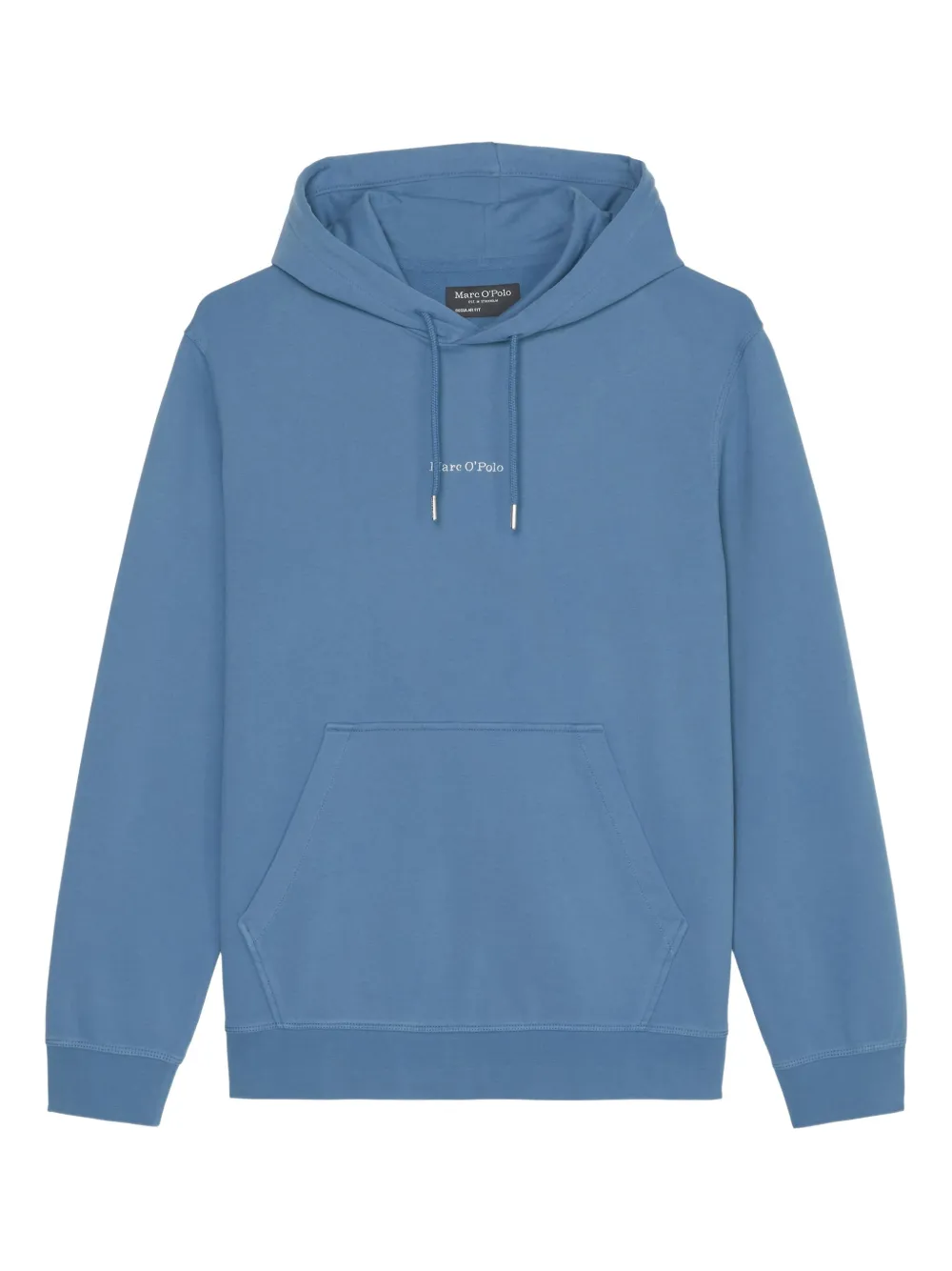 Marc O'Polo logo-embroidered hoodie | Blue | Image 1
