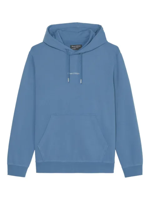 Marc O'Polo logo-embroidered hoodie