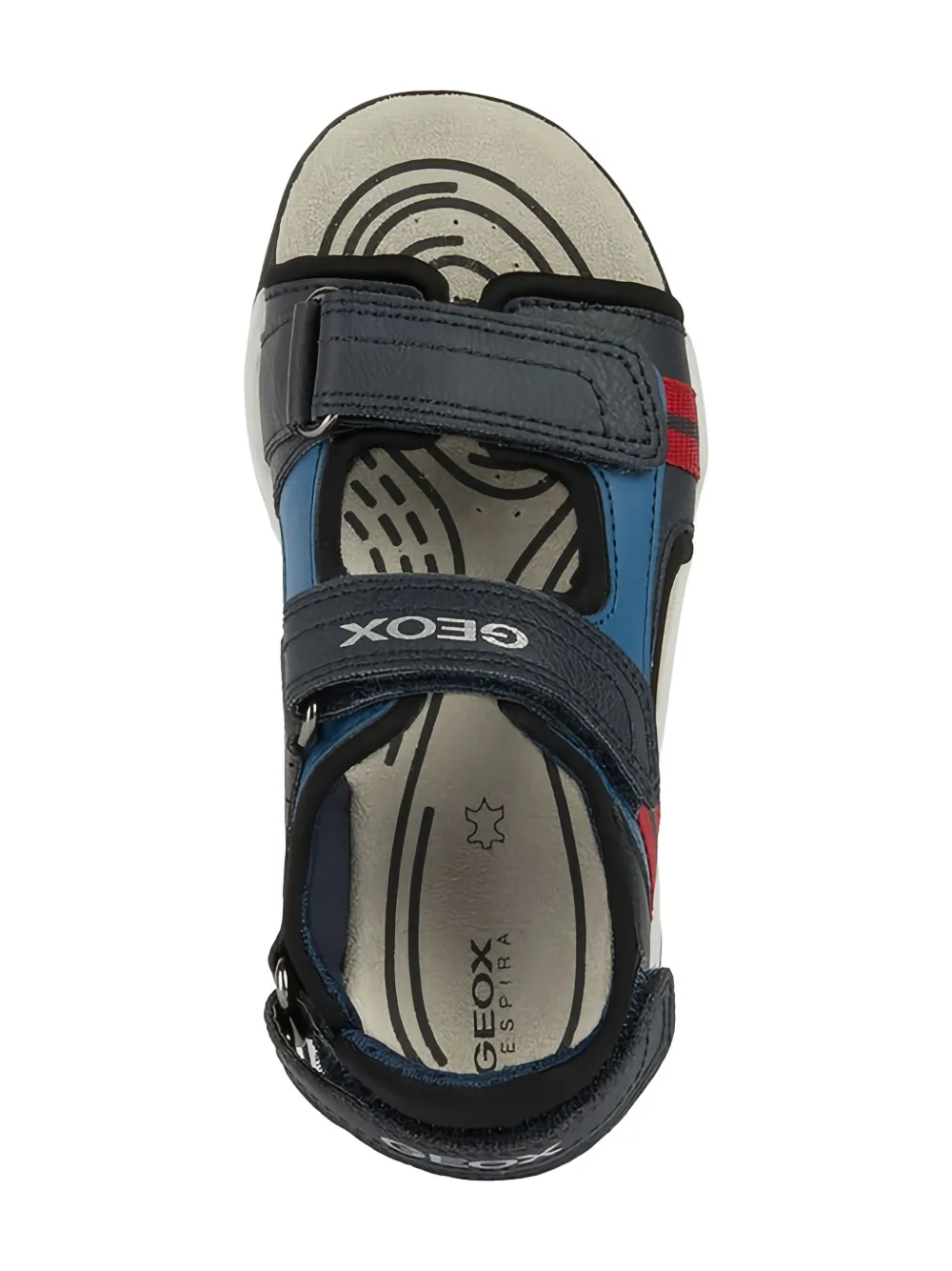 Geox Kids Borealis sandalen Blauw