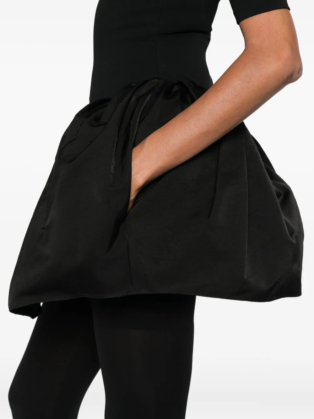 Magda Butrym Mini-jurk met col Zwart